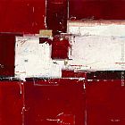 2011 Canvas Paintings - Red Abstract I